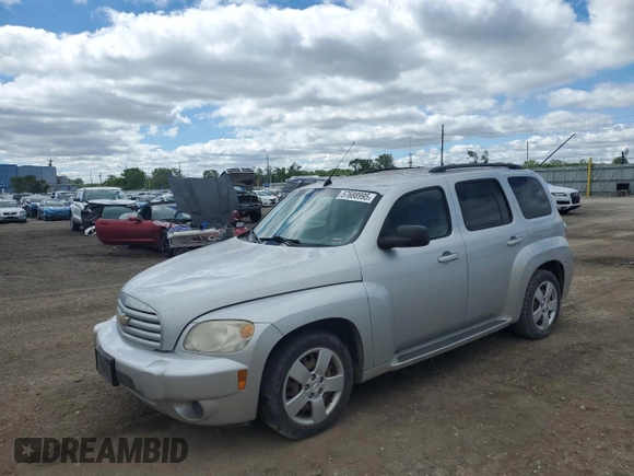 2010 Chevrolet HHR LS z VIN 3GNBAADB2AS644818, wystawiony jako Copart lot #57688995 z przebiegiem 184 709 mil mil oraz Szkoda całkowita • Salvage title. Historia ofert i sprzedaży dostępna na DreamBid. Obrazek 1.