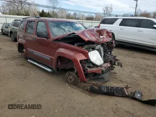 2009 Jeep Liberty Sport with VIN 1J8GN28K89W512030, listed as a Copart auction lot 53563835 with 0 mi miles and Salvage Title. Bid and sale history available at carsss.com. Image 4.