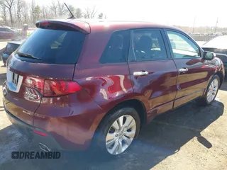 2010 Acura RDX with VIN 5J8TB1H27AA008662, listed as a IAAI auction lot 41802936 with 188,993 mi miles. Bid and sale history available at carsss.com. Image 4.