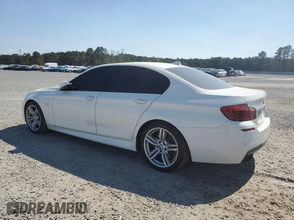 2016 BMW 5 Series 550i with VIN WBAKN9C59GD963159, listed as a Copart auction lot 50718175 with 113,715 mi miles and Salvage title. Bid and sale history available at DreamBid. Image 2.