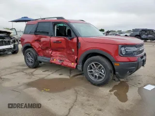 2025 Ford Bronco Sport Big Bend with VIN 3FMCR9BN8SRE50686, listed as a Copart auction lot 59564705 with 689 mi miles and Salvage title. Bid and sale history available at DreamBid. Image 4.