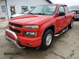 2008 Chevrolet Colorado LS with VIN 1GCCS19E488119131, listed as a Copart auction lot 80084954 with 121,142 mi miles and Salvage Title. Bid and sale history available at carsss.com. Image 1.