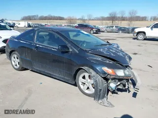 2007 Honda Civic Cpe EX with VIN 2HGFG12807H537084, listed as a IAAI auction lot 41692336 with 157,767 mi miles. Bid and sale history available at carsss.com. Image 1.