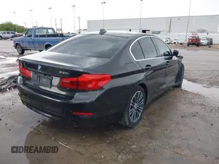 2020 BMW 5 Series 530i with VIN WBAJR3C08LWW77822, listed as a IAAI auction lot 41880376 with 52,533 mi miles and . Bid and sale history available at carsss.com. Image 4.