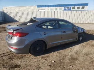 2017 Hyundai Elantra SE with VIN KMHD74LF0HU327891, listed as a Copart auction lot 77912394 with 63,319 mi miles and Salvage Title. Bid and sale history available at carsss.com. Image 3.
