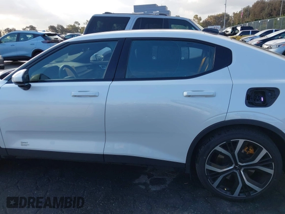 2021 Polestar 2 Launch Edition with VIN LPSED3KA8ML017658, listed as a IAAI auction lot 41538067 with 78,556 mi miles. Bid and sale history available at carsss.com. Image 14.
