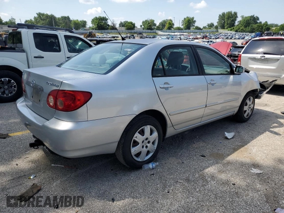2007 Toyota Corolla CE with VIN JTDBR32E770108831, listed as a Copart auction lot 61961465 with 154,342 mi miles and Salvage title. Bid and sale history available at DreamBid. Image 3.