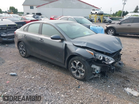2021 Kia Forte LXS with VIN 3KPF24AD6ME324855, listed as a IAAI auction lot 42405970 with 45,219 mi miles and . Bid and sale history available at DreamBid. Image 1.