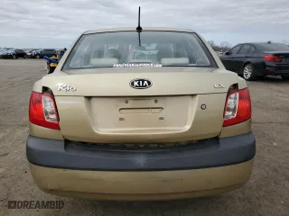 2009 Kia Rio SX with VIN KNADE223996539049, listed as a Copart auction lot 49114175 with 128,072 mi miles and Salvage Title. Bid and sale history available at carsss.com. Image 6.