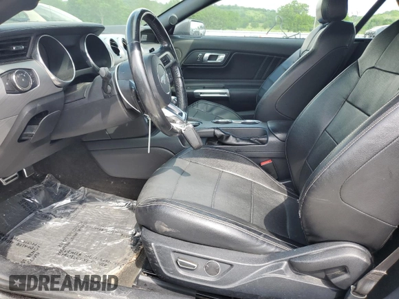 2018 Ford Mustang EcoBoost Premium with VIN 1FATP8UH1J5155481, listed as a Copart auction lot 55479185 with 115,978 mi miles and Salvage title. Bid and sale history available at DreamBid. Image 7.