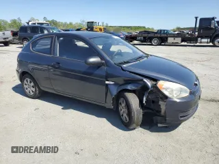 2008 Hyundai Accent GS with VIN KMHCM36C98U102546, listed as a Copart auction lot 52555415 with 159,468 mi miles and Salvage Title. Bid and sale history available at carsss.com. Image 4.