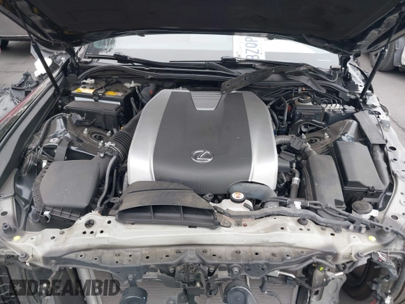 2022 Lexus IS 350 F Sport with VIN JTHGZ1B25N5049860, listed as a IAAI auction lot 42174458 with 35,384 mi miles and . Bid and sale history available at DreamBid. Image 10.