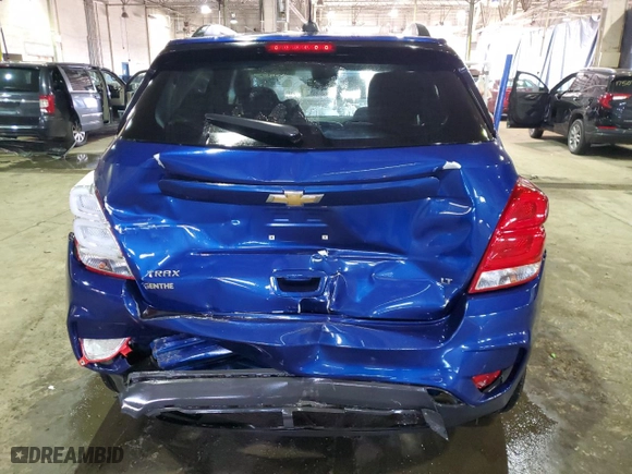 2017 Chevrolet Trax LT with VIN 3GNCJLSB6HL184599, listed as a Copart auction lot 51327845 with 70,842 mi miles and Clean Title. Bid and sale history available at carsss.com. Image 6.