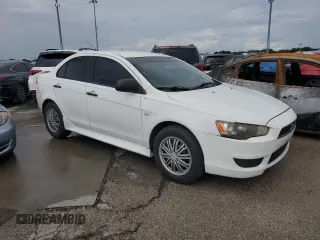 2010 Mitsubishi Lancer DE with VIN JA32U1FU2AU027030, listed as a Copart auction lot 73602924 with 184,968 mi miles and Non Repairable. Bid and sale history available at carsss.com. Image 4.
