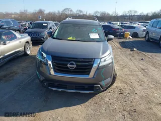 2022 Nissan Pathfinder Platinum with VIN 5N1DR3DK8NC227555, listed as a IAAI auction lot 41704799 with 112,458 mi miles. Bid and sale history available at carsss.com. Image 13.