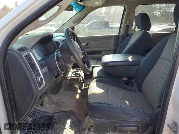 2012 Ram 2500 SLT with VIN 3C6UD5JL1CG142148, listed as a Copart auction lot 87393714 with 364,690 mi miles and Salvage title. Bid and sale history available at DreamBid. Image 7.
