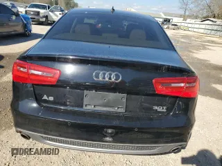 2013 Audi A6 3.0T Prestige with VIN WAUHGAFCXDN146708, listed as a Copart auction lot 48297395 with 94,776 mi miles and Salvage Title. Bid and sale history available at carsss.com. Image 6.