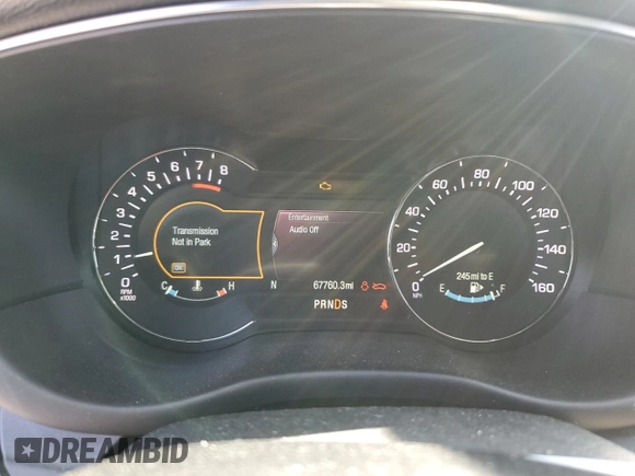 2019 Lincoln MKC Reserve with VIN 5LMCJ3D95KUL16051, listed as a Copart auction lot 46465545 with 67,760 mi miles and Salvage Title. Bid and sale history available at carsss.com. Image 9.
