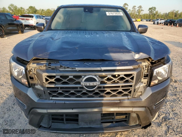 2024 Nissan Frontier SV with VIN 1N6ED1EJ9RN642778, listed as a Copart auction lot 51673035 with 14,547 mi miles and Non Repairable. Bid and sale history available at carsss.com. Image 5.