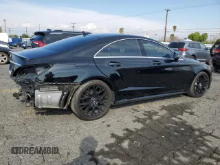 2016 Mercedes-Benz CLS-Class CLS 550 with VIN WDDLJ7DB0GA177690, listed as a Copart auction lot 42559415 with 93,789 mi miles and Salvage Title. Bid and sale history available at carsss.com. Image 3.