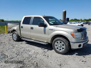 2010 Ford F-150 XL with VIN 1FTFW1CV6AFC27519, listed as a Copart auction lot 52773375 with 256,320 mi miles and Salvage Title. Bid and sale history available at carsss.com. Image 4.