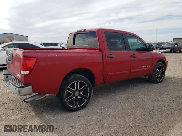 2009 Nissan Titan SE with VIN 1N6BA07D49N311037, listed as a Copart auction lot 49091905 with 190,758 mi miles and Salvage Title. Bid and sale history available at carsss.com. Image 3.