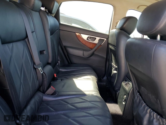 2013 Infiniti FX with VIN JN8CS1MU5DM142289, listed as a Copart auction lot 47363945 with Not provided miles and Salvage title. Bid and sale history available at DreamBid. Image 11.
