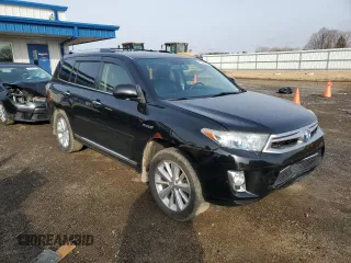 2012 Toyota Highlander Hybrid Limited with VIN JTEDC3EH7C2008609, listed as a Copart auction lot 47660465 with 193,756 mi miles and Clean Title. Bid and sale history available at carsss.com. Image 4.