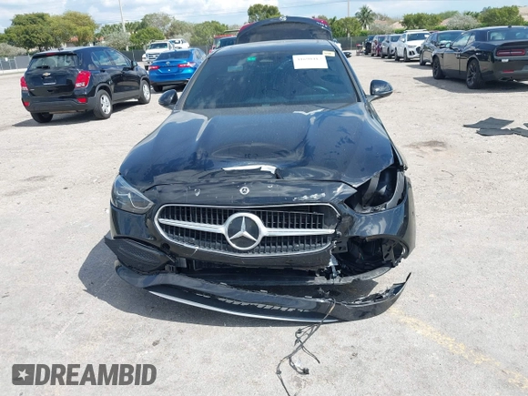 2024 Mercedes-Benz C 300 with VIN W1KAF4GB5RR157376, listed as a IAAI auction lot 41690417 with 19,223 mi miles and . Bid and sale history available at DreamBid. Image 6.