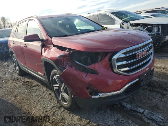 2018 GMC Terrain SLT with VIN 3GKALPEV6JL257925, listed as a Copart auction lot 78841604 with 121,449 mi miles and Salvage Title. Bid and sale history available at carsss.com. Image 4.