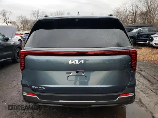 2025 Kia Carnival SX with VIN KNDNE5K34S6463044, listed as a Copart auction lot 85937664 with 0 mi miles and Salvage Title. Bid and sale history available at carsss.com. Image 6.