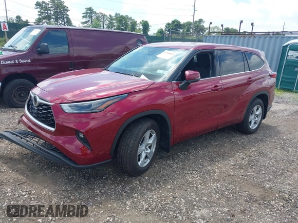 2021 Toyota Highlander L with VIN 5TDBZRBH8MS529396, listed as a IAAI auction lot 42708605 with 49,455 mi miles and . Bid and sale history available at DreamBid. Image 19.