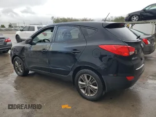 2015 Hyundai Tucson GLS with VIN KM8JT3AF9FU002360, listed as a Copart auction lot 45791245 with 44,485 mi miles and Salvage Title. Bid and sale history available at DreamBid. Image 2.