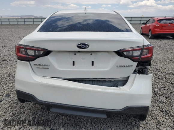 2022 Subaru Legacy Premium with VIN 4S3BWAD64N3011844, listed as a Copart auction lot 59191105 with Not provided miles and Salvage title. Bid and sale history available at DreamBid. Image 6.