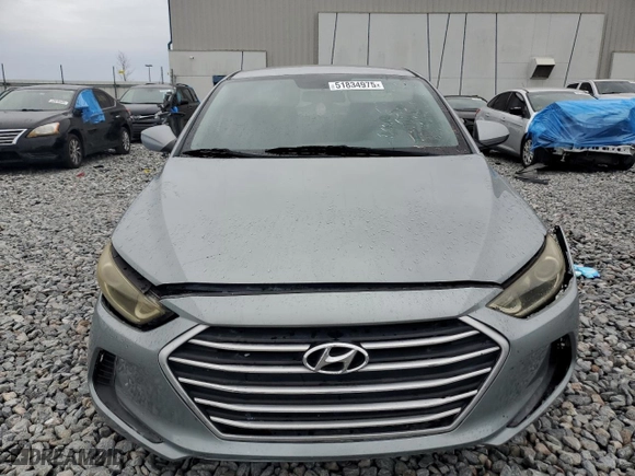 2017 Hyundai Elantra SE with VIN 5NPD84LF9HH130049, listed as a Copart auction lot 51834975 with 200,394 mi miles and Clean Title. Bid and sale history available at carsss.com. Image 5.