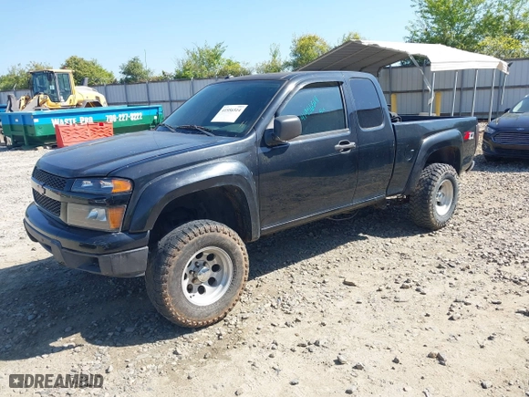 2005 Chevrolet Colorado LS Z71 with VIN 1GCDT196058143772, listed as a IAAI auction lot 41956514 with 1 mi miles. Bid and sale history available at carsss.com. Image 2.
