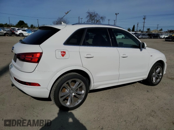 2018 Audi Q3 Premium Plus with VIN WA1HCCFS3JR003163, listed as a Copart auction lot 51308145 with 120,436 mi miles and Clean Title. Bid and sale history available at carsss.com. Image 3.