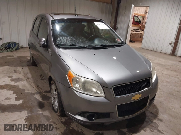 2009 Chevrolet Aveo 1LT with VIN KL1TD66E09B663679, listed as a IAAI auction lot 41911920 with 69,579 mi miles and . Bid and sale history available at DreamBid. Image 1.