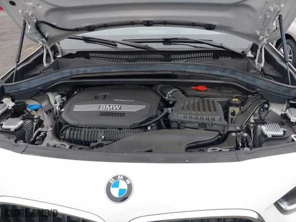 2020 BMW X2 sDrive28i with VIN WBXYH9C02L5P59822, listed as a IAAI auction lot 41893205 with 1 mi miles. Bid and sale history available at carsss.com. Image 10.