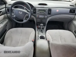 2007 Kia Optima EX with VIN KNAGE124175139537, listed as a Copart auction lot 43918695 with 183,774 mi miles and Salvage Title. Bid and sale history available at carsss.com. Image 8.