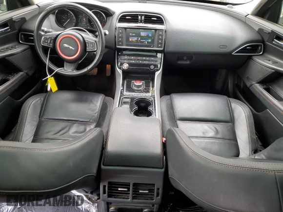 2017 Jaguar XE 25t Prestige with VIN SAJAE4BG1HA964976, listed as a Copart auction lot 86403944 with 91,476 mi miles and Salvage Title. Bid and sale history available at carsss.com. Image 8.