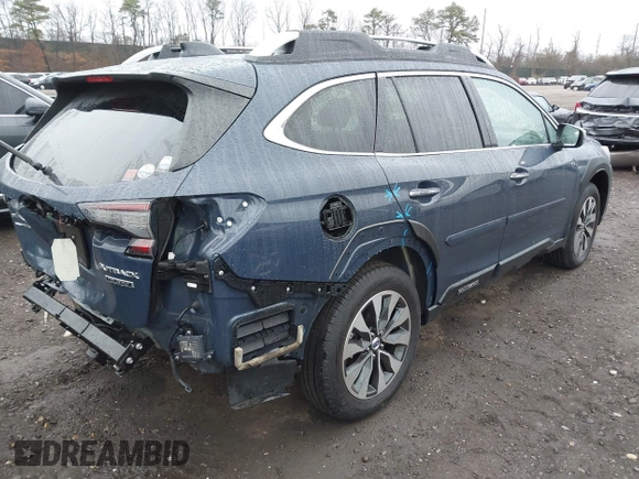 2024 Subaru Outback Touring с VIN 4S4BTAPC3R3204269, выставлен на аукционе IAAI как лот 41923253 с пробегом 12 059 миль миль и . История ставок и продаж доступна на DreamBid. Изображение 4.