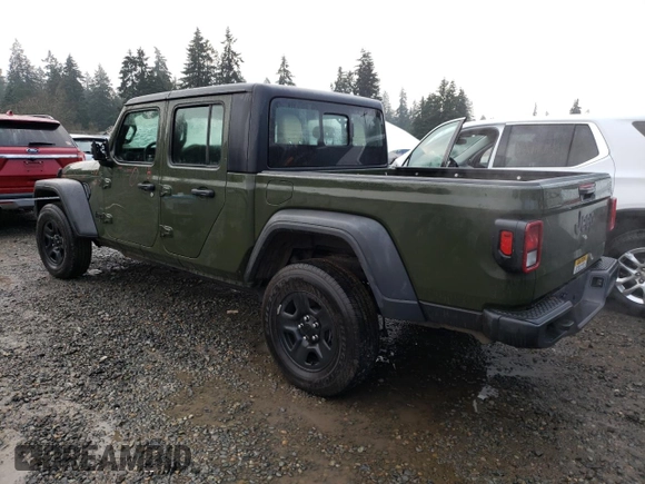 2022 Jeep Gladiator Willys with VIN 1C6HJTAG5NL112545, listed as a Copart auction lot 87320534 with 13,723 mi miles and Salvage title. Bid and sale history available at DreamBid. Image 2.