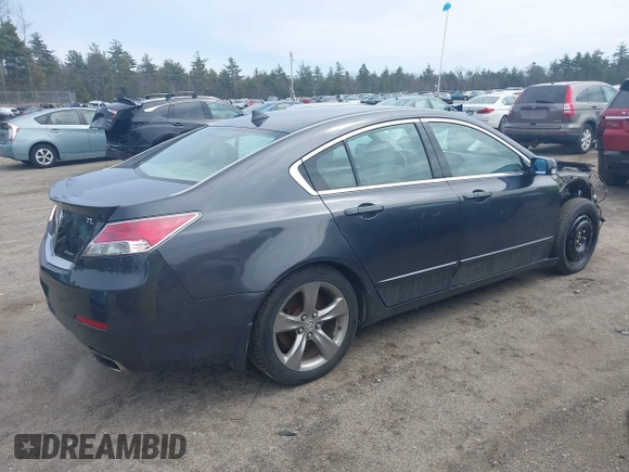 2012 Acura TL Tech Auto with VIN 19UUA9F59CA006501, listed as a IAAI auction lot 41869204 with 135,780 mi miles. Bid and sale history available at carsss.com. Image 4.