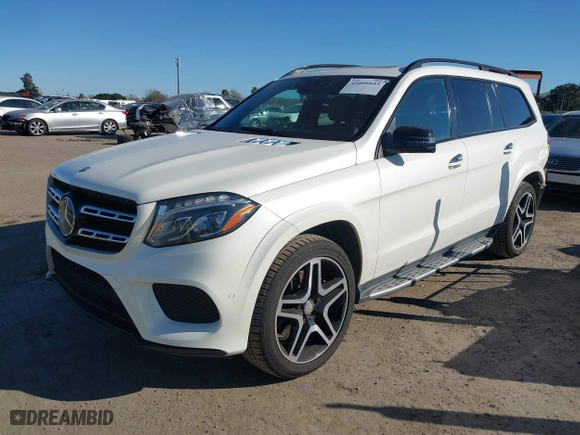 2017 Mercedes-Benz GLS with VIN 4JGDF7DE2HA784150, listed as a IAAI auction lot 41666643 with 88,654 mi miles. Bid and sale history available at carsss.com. Image 18.