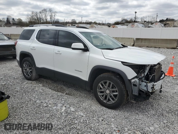2017 GMC Acadia SLT with VIN 1GKKNULS4HZ297607, listed as a Copart auction lot 53476095 with 129,679 mi miles and Salvage Title. Bid and sale history available at carsss.com. Image 4.