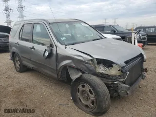2006 Honda CR-V LX with VIN JHLRD68536C004648, listed as a Copart auction lot 77893374 with 0 mi miles and Salvage Title. Bid and sale history available at carsss.com. Image 4.
