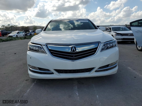 2016 Acura RLX Advance Pkg with VIN JH4KC1F9XGC000087, listed as a Copart auction lot 45076754 with 65,065 mi miles and Salvage Title. Bid and sale history available at carsss.com. Image 5.