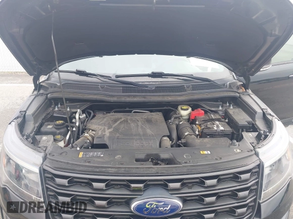2017 Ford Explorer Sport z VIN 1FM5K8GT4HGE07722, wystawiony jako IAAI lot #42302334 z przebiegiem 79 369 mil mil oraz . Historia ofert i sprzedaży dostępna na DreamBid. Obrazek 10.