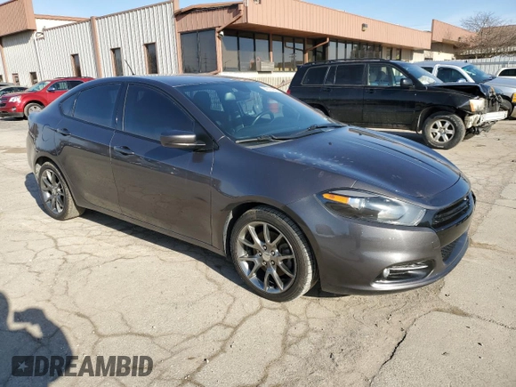 2015 Dodge Dart SXT with VIN 1C3CDFBB8FD111968, listed as a Copart auction lot 49374065 with 97,032 mi miles and Salvage Title. Bid and sale history available at carsss.com. Image 4.